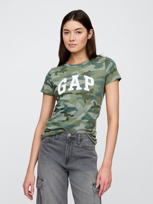 GAP Tričko s logem army Velikost: M