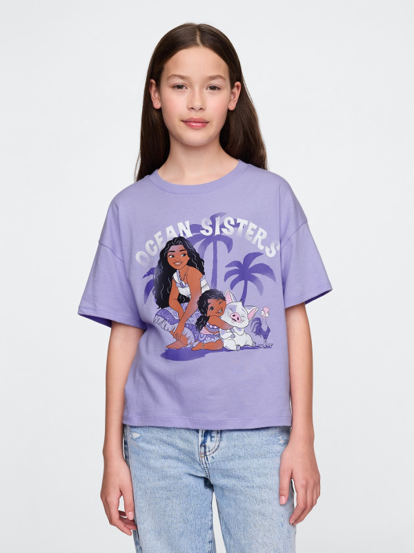 GAP Dívčí Dětské oversize tričko Gap & Disney 740959-01 Velikost: L