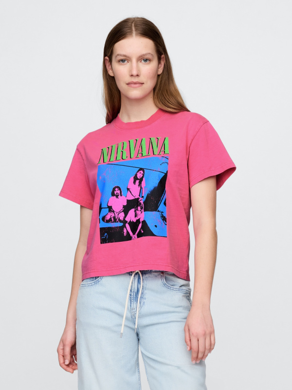 GAP Dámské Tričko Nirvana 761114-01 Velikost: S