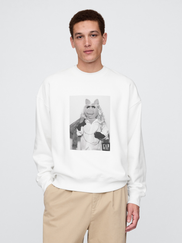 GAP Pánská Oversize mikina Gap x The Muppets Unisex 750229-01 Velikost: L