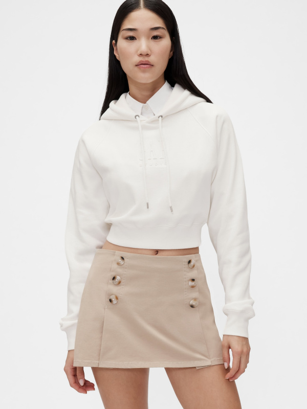 GAP Dámská Crop mikina VintageSoft GapStudio by Zac Posen 783877-00 Velikost: XL