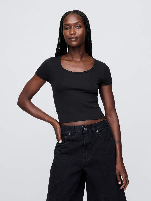 GAP Crop tričko Americana - Dámské