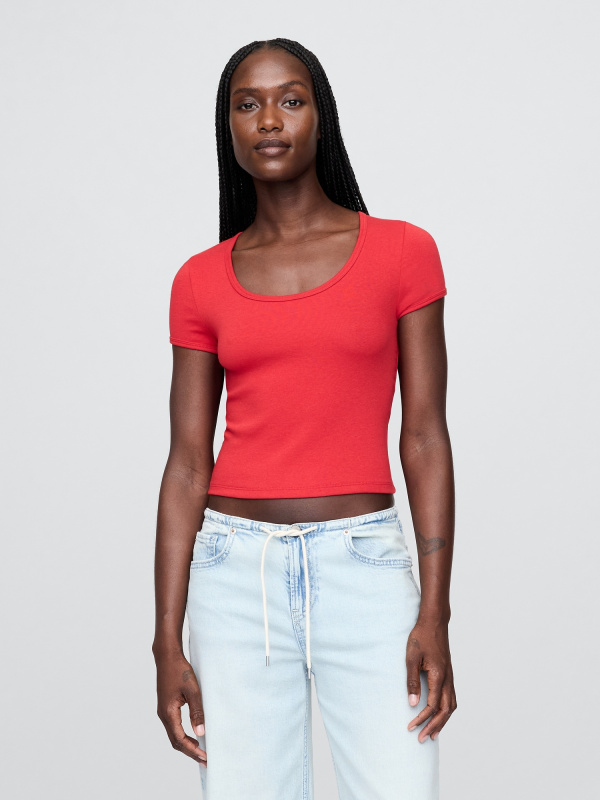 GAP Crop tričko Americana - Dámské