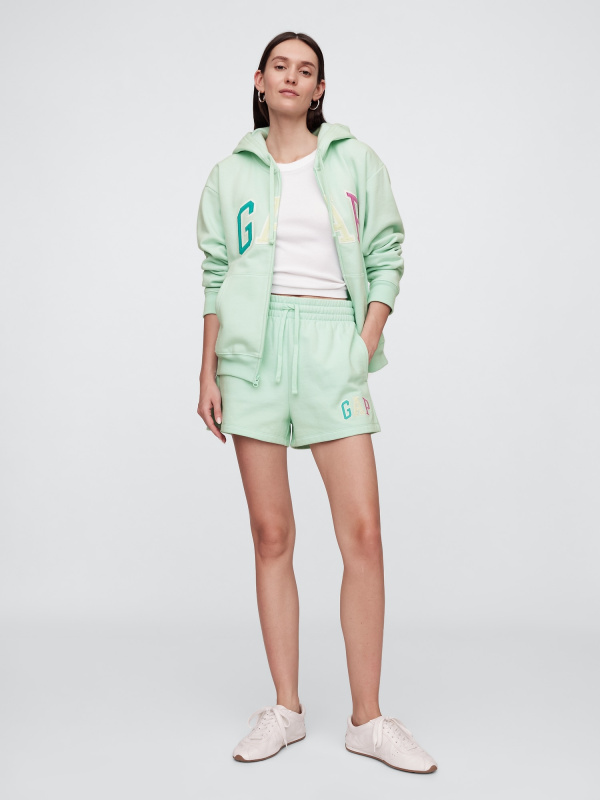 GAP Kraťasy s logem zelená Velikost: L