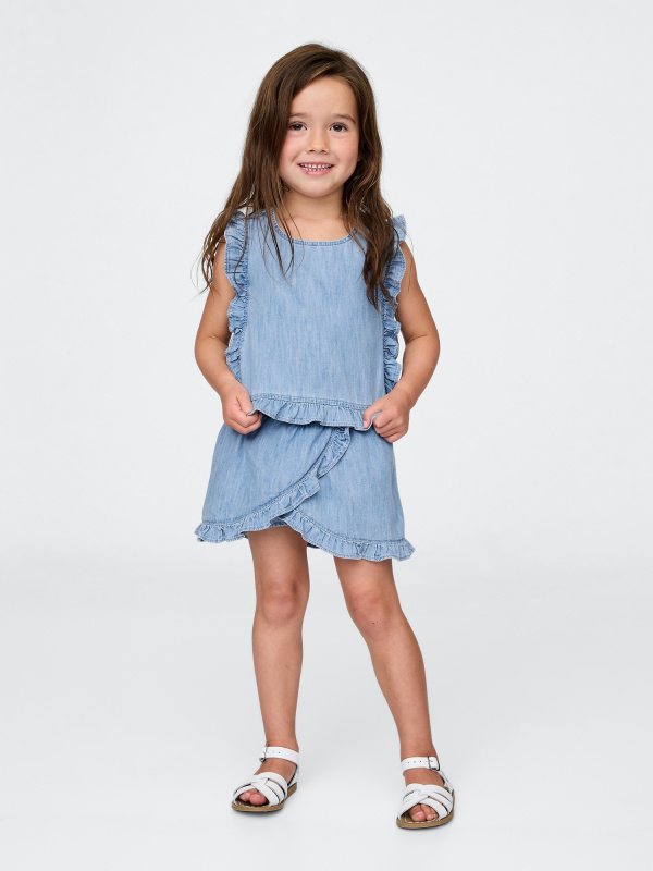 GAP Baby denim souprava pro dívky