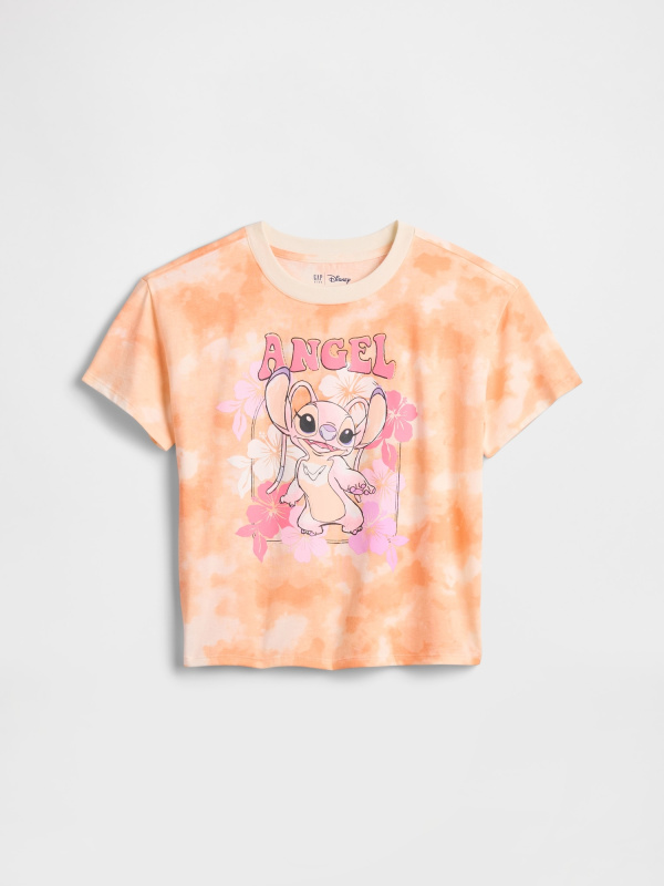 GAP Dívčí Dětské oversize tričko Gap × Lilo & Stitch 781902-00 Velikost: XL
