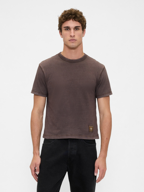 GAP Pánské Crop tričko Heavyweight 813825-01 Velikost: XXL
