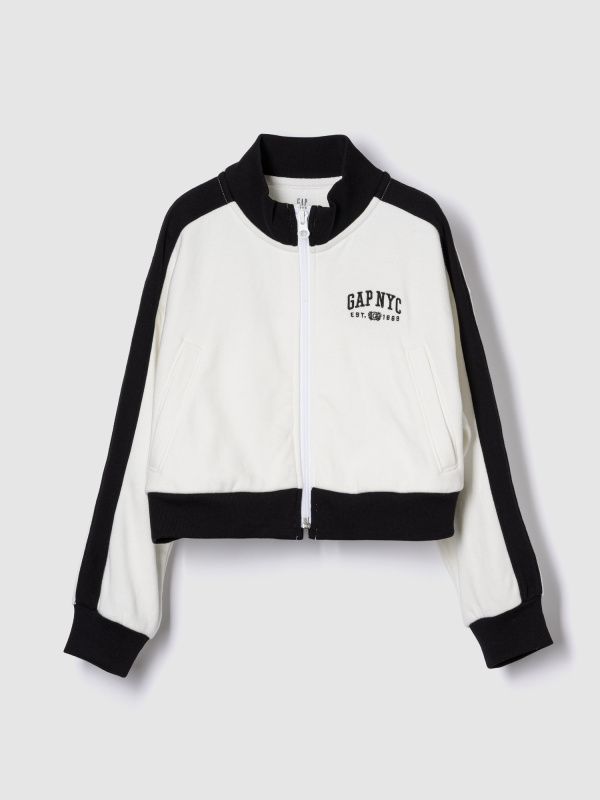 GAP Dětská tepláková bunda VintageSoft - Holky