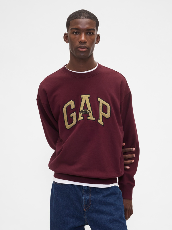 GAP Oversize mikina Heavyweight - Pánské