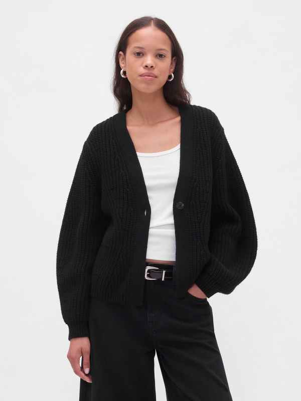GAP žebrovaný cardigan