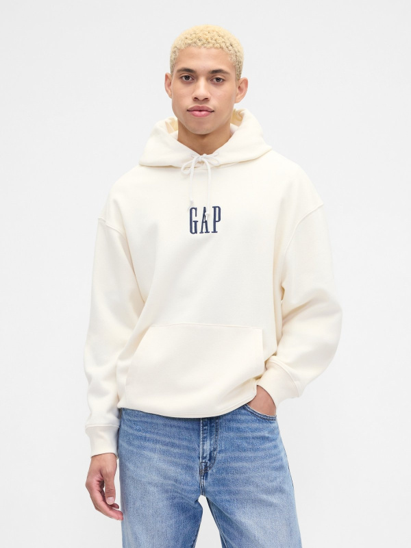 GAP Oversize mikina s logem Vintage Soft - Pánské
