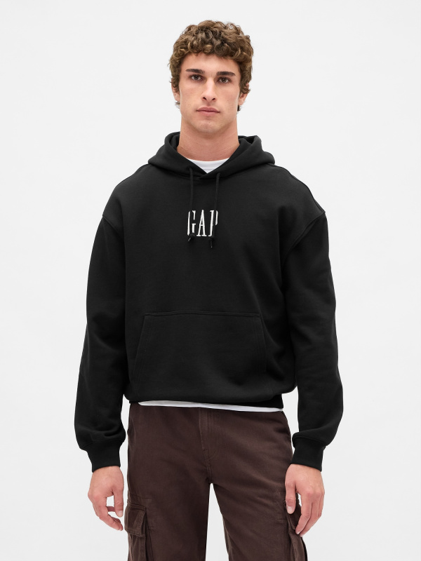 GAP Oversize mikina s logem Heavyweight - Pánské