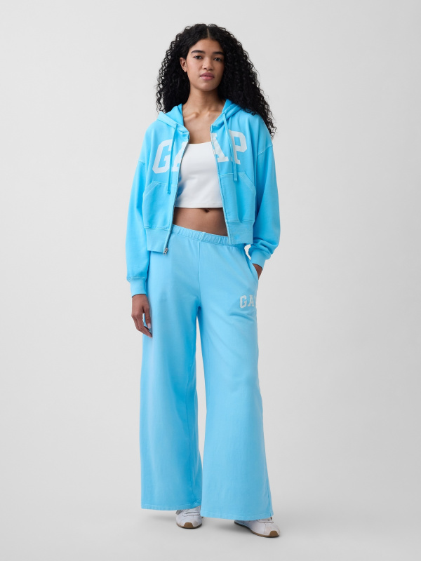 GAP Tepláky se širokými kalhotami