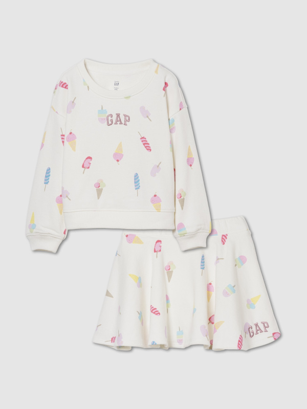 GAP Baby outfit set s logem VintageSoft - Holky
