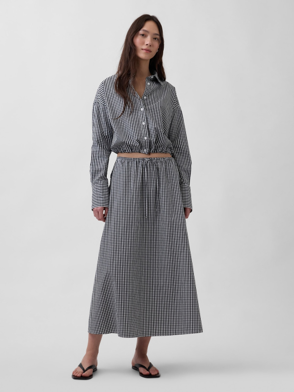 GAP Maxi sukně z popelínu