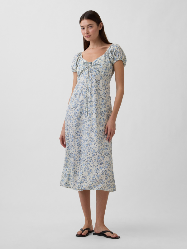 GAP květinové midi šaty