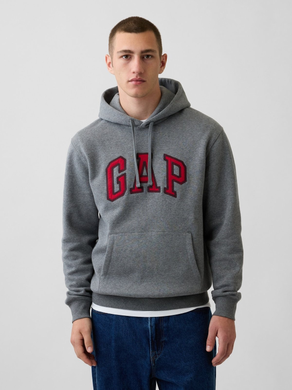 Unisex mikina GAP šedá - XL