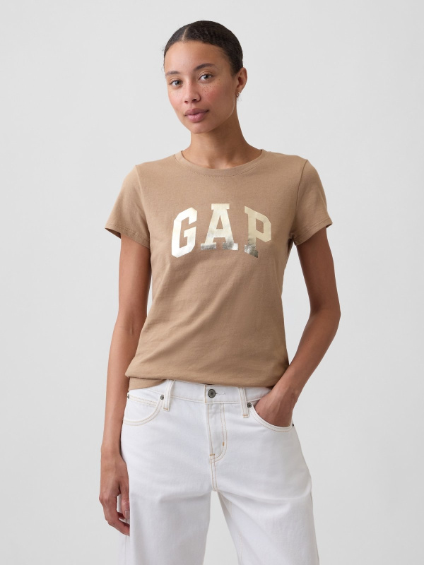 Dámské tričko GAP béžové - XL