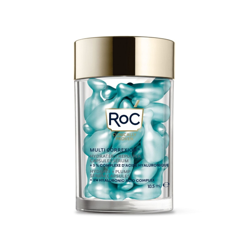RoC Multi Correxion Hydrate & Plump hydratační sérum v kapslích 30 ks