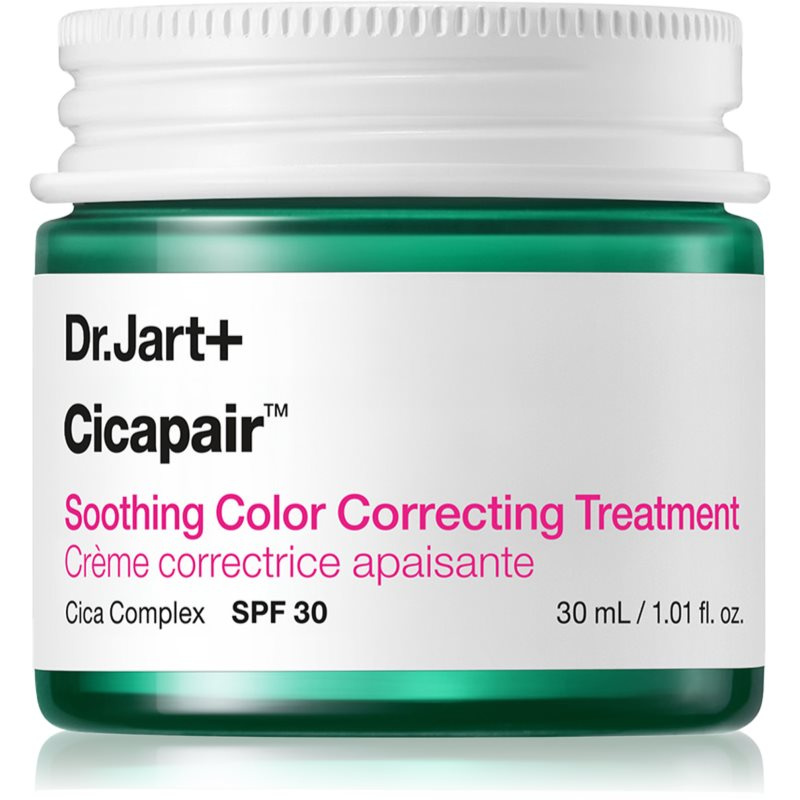 Dr. Jart+ Cicapair™ Soothing Color Correcting Treatment intenzivní krém redukující začervenání pleti SPF 30 30 ml