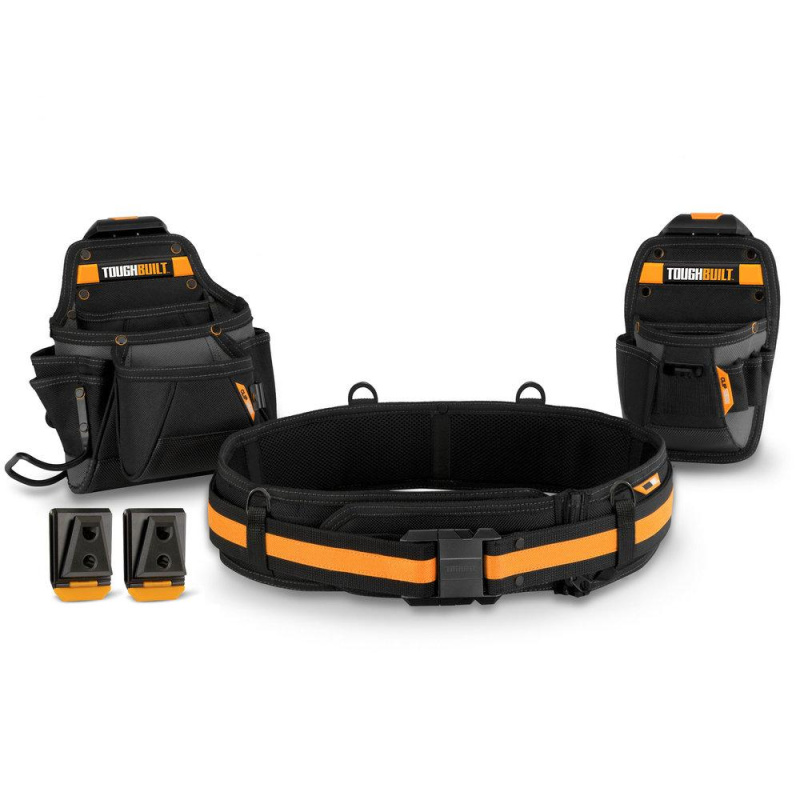 Toughbuilt - set opasku, velké a malé kapsy