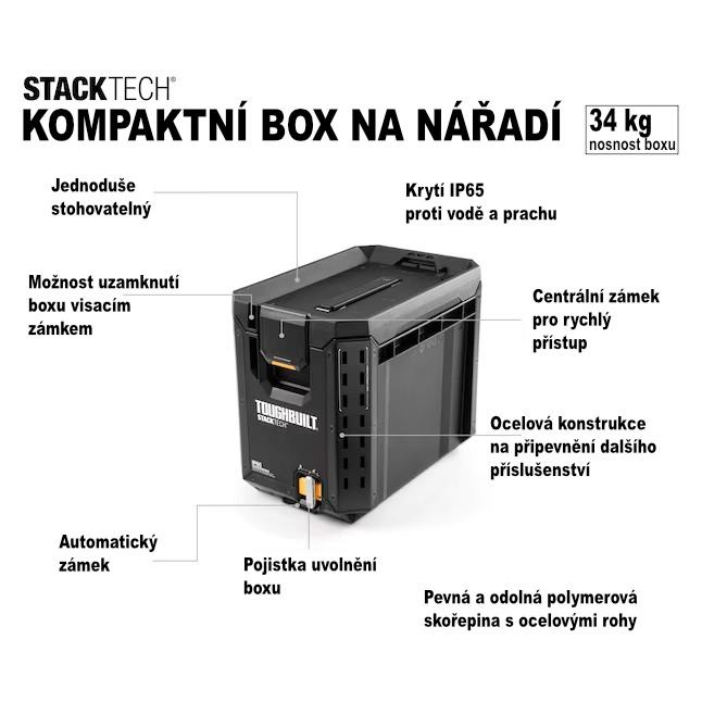 Toughbuilt | StackTech® - úzký kompaktní box na nářadí