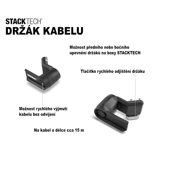 Toughbuilt | StackTech® - držáky na kabely a lana