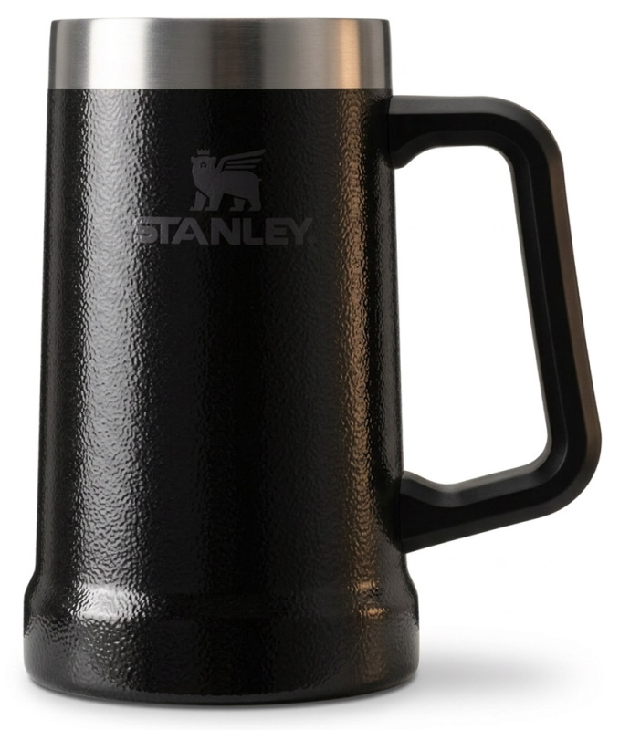 Stanley korbel na pivo the big grip beer stain kladívková černá 700 ml