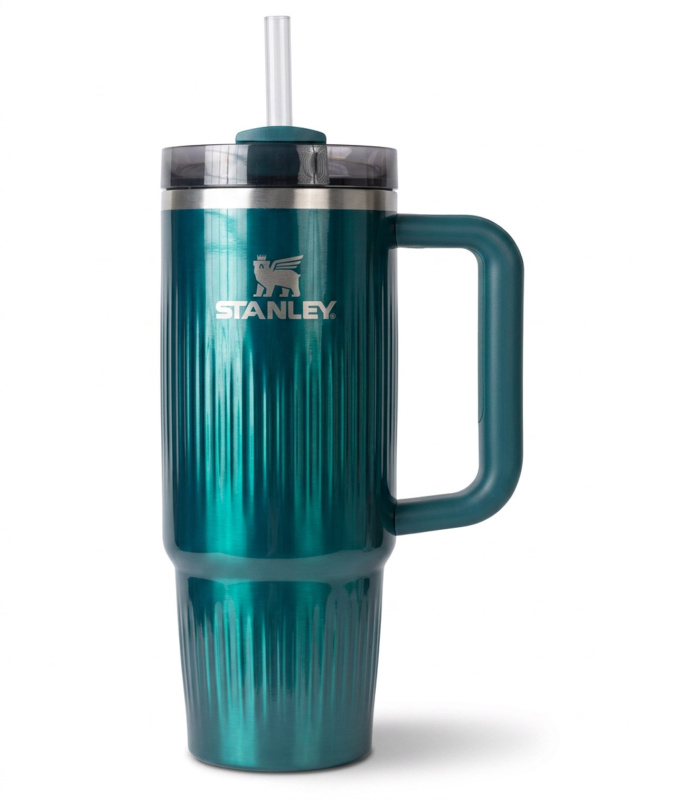Stanley 1913 Nerezový termohrnek The Quencher/Cup H2.0 Fluted 890 ml Marina Shine