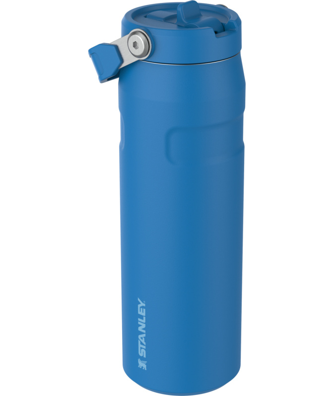 Stanley IceFlow™ Flip Straw Bottle nerezová láhev na vodu Azure 710 ml