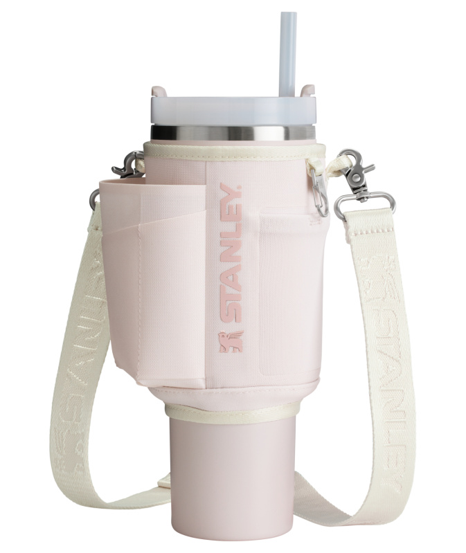 Stanley The All Day Quencher Carry-All nosička na tumbler Rose Quartz 1180 ml