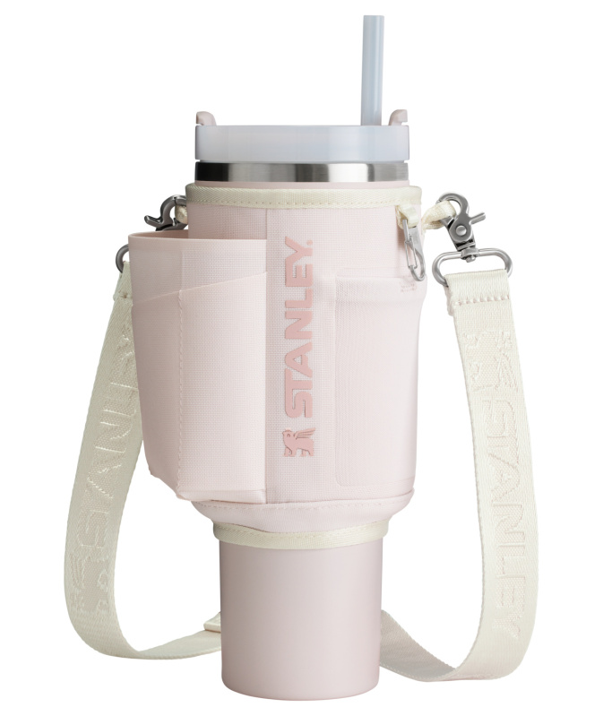 Stanley The All Day Quencher Carry-All nosička na tumbler Rose Quartz 1180 ml