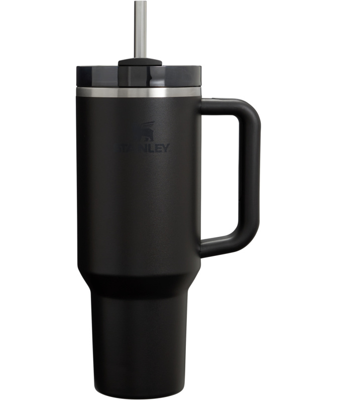 Stanley Quencher H2.O FlowState™ Tumbler nerezový tumbler s brčkem velký Black 1180 ml
