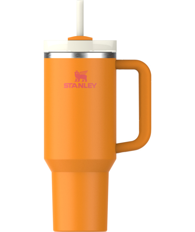 Stanley Quencher H2.O FlowState™ Tumbler nerezový tumbler s brčkem velký Goldenrod Coral 1180 ml