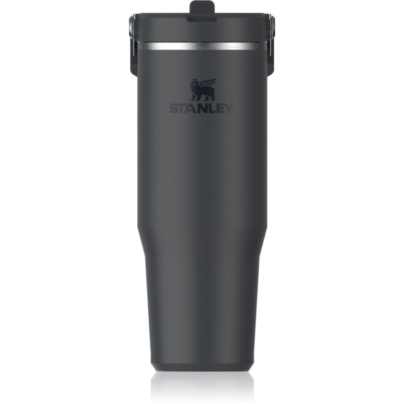 Stanley IceFlow™ Flip Straw Tumbler nerezová láhev na vodu Black 2.0 890 ml