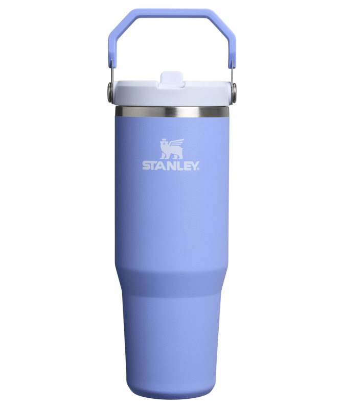 Stanley IceFlow™ Flip Straw Tumbler nerezová láhev na vodu Hydrangea 890 ml