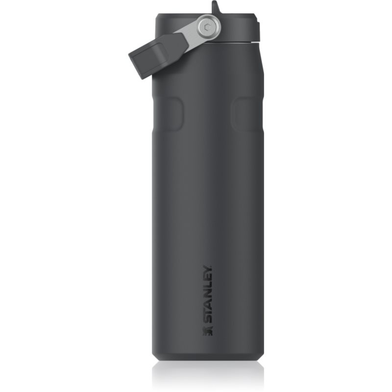 Stanley IceFlow™ Flip Straw Bottle nerezová láhev na vodu Black 2.0 710 ml