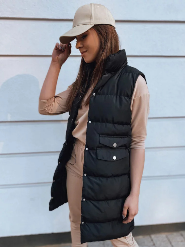 Dámská vesta WILLY černá Dstreet TY2391z s42