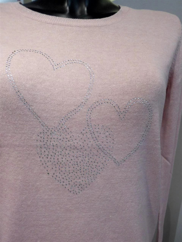 Dámský svetřík - Rhodos - Hegler L růžova