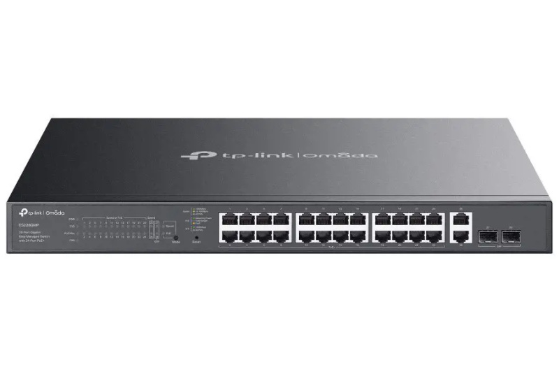 TP-LINK ES228GMP Černá