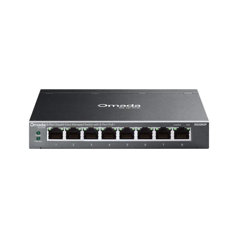 TP-Link ES208GP 8xGb Easy Managed Omada switch