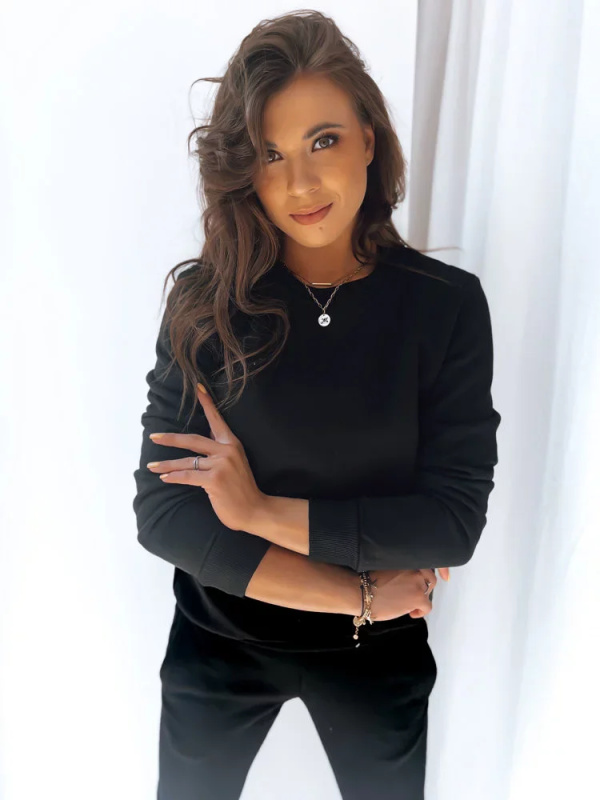 Dámská mikina FASHION II černá Dstreet BY0150z XL