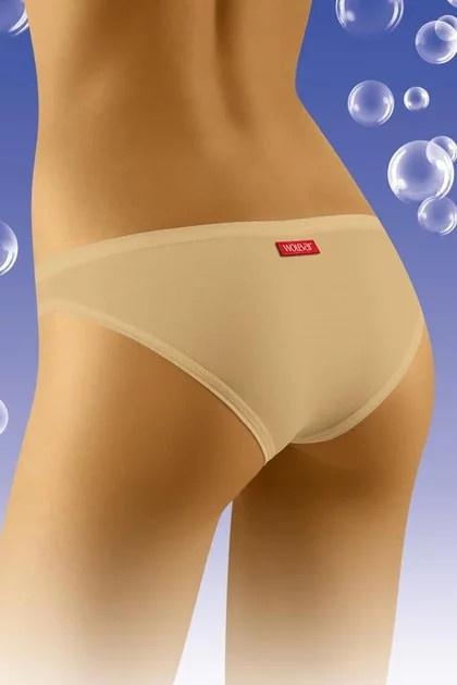 Kalhotky Wolbar MILD - černá M S béžová