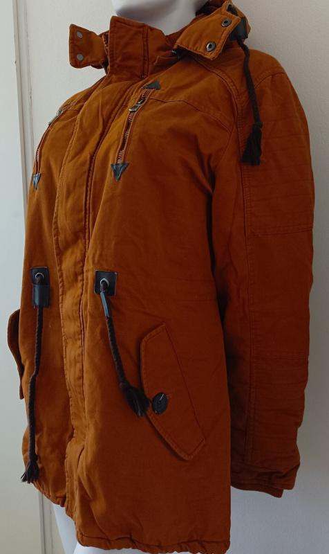 Pánská zimní bunda Z-6682 hořčicová - Rosso XL