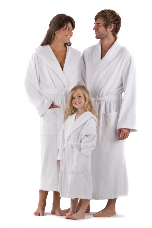 Dámský župan 3150 0100 sauna  - Vestis M bílá