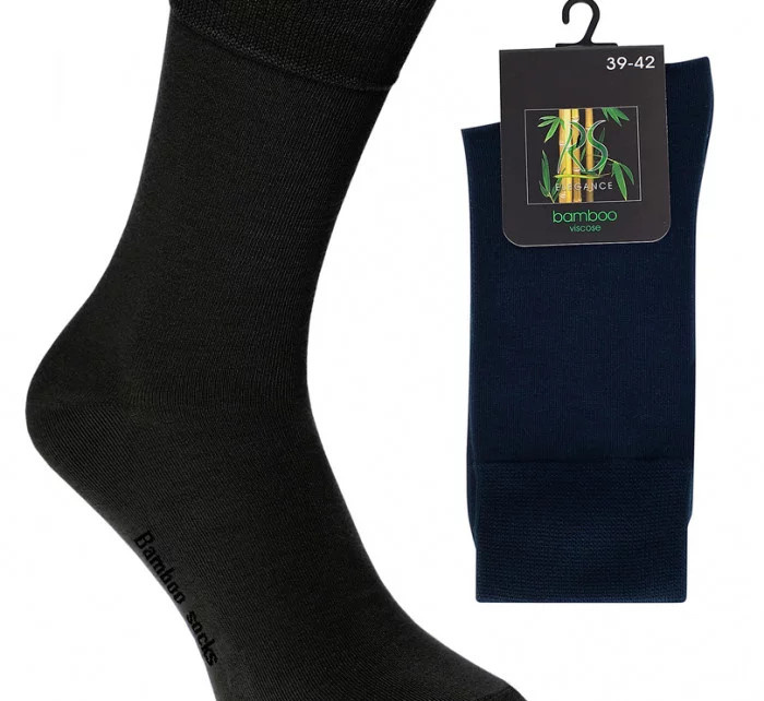 Pánské bambusové ponožky 5376 bamboo - regina socks 43/46 bílá