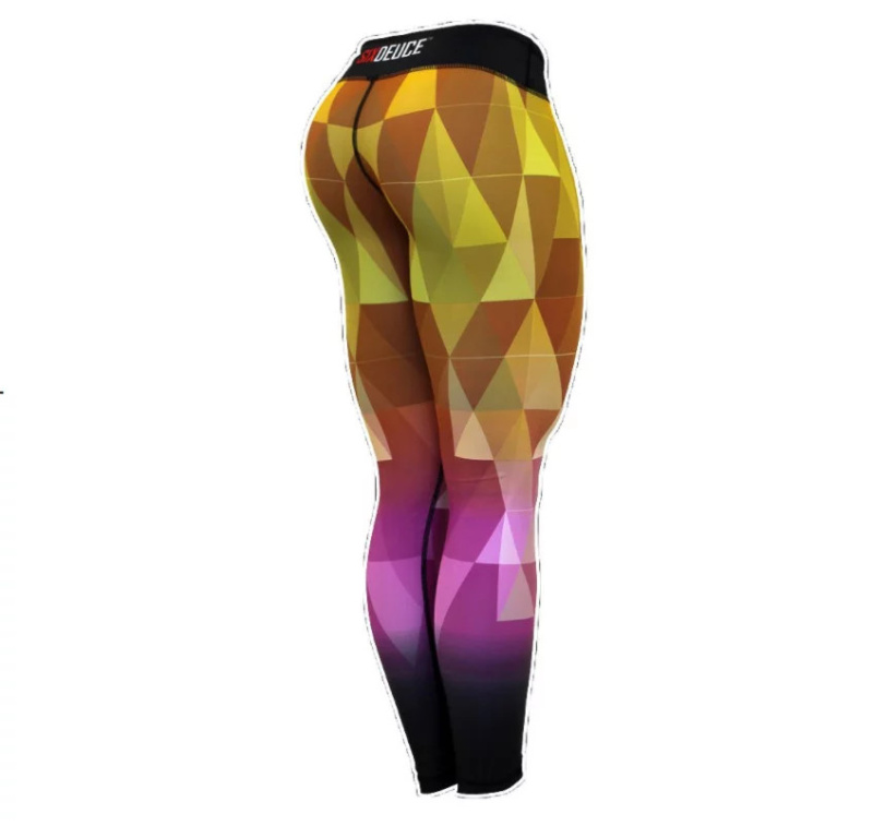 Dámské fitness legíny Six Deuce Nefertari SD-3850-YEPI - Litexo M