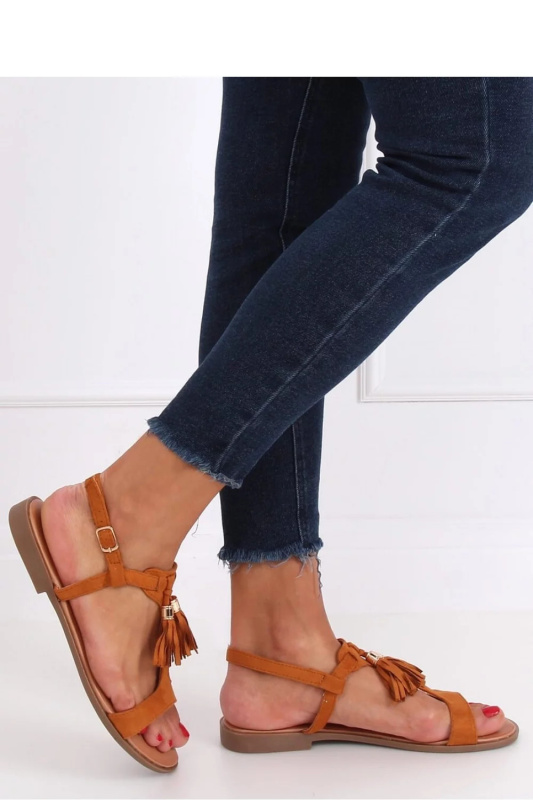 Dámské sandály 222-30 - Inello 38 camel