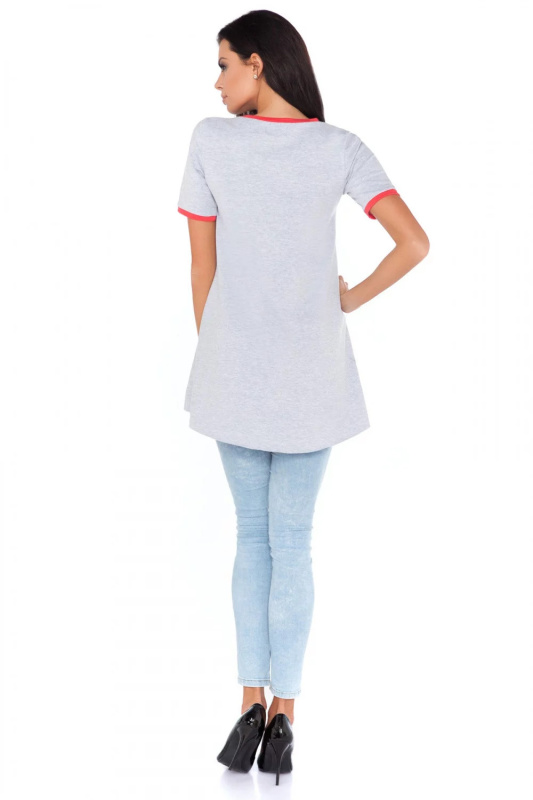 Dámská tunika N5 71269 - RaWear šedá XL