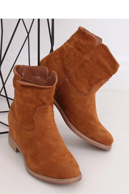 Dámské boty na klínovém podpatku NC981 - Seastar camel 39